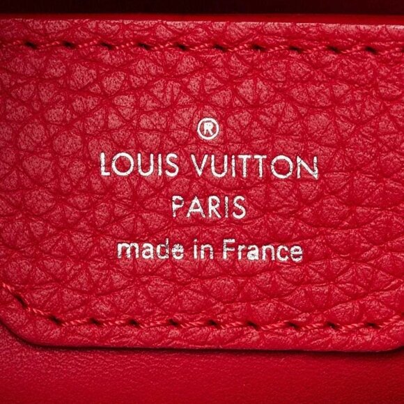 Louis Vuitton Rubis Taurillon Leather Capucines PM Bag - Picture 9 of 11